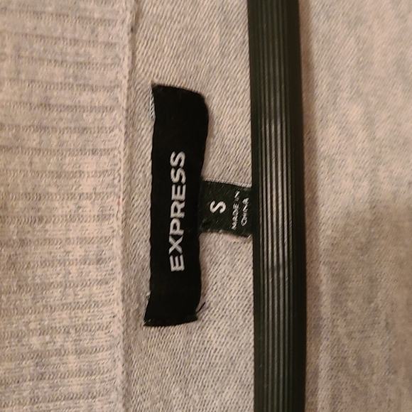 Express Light Grey Sweater / Size S - Picture 2 of 6